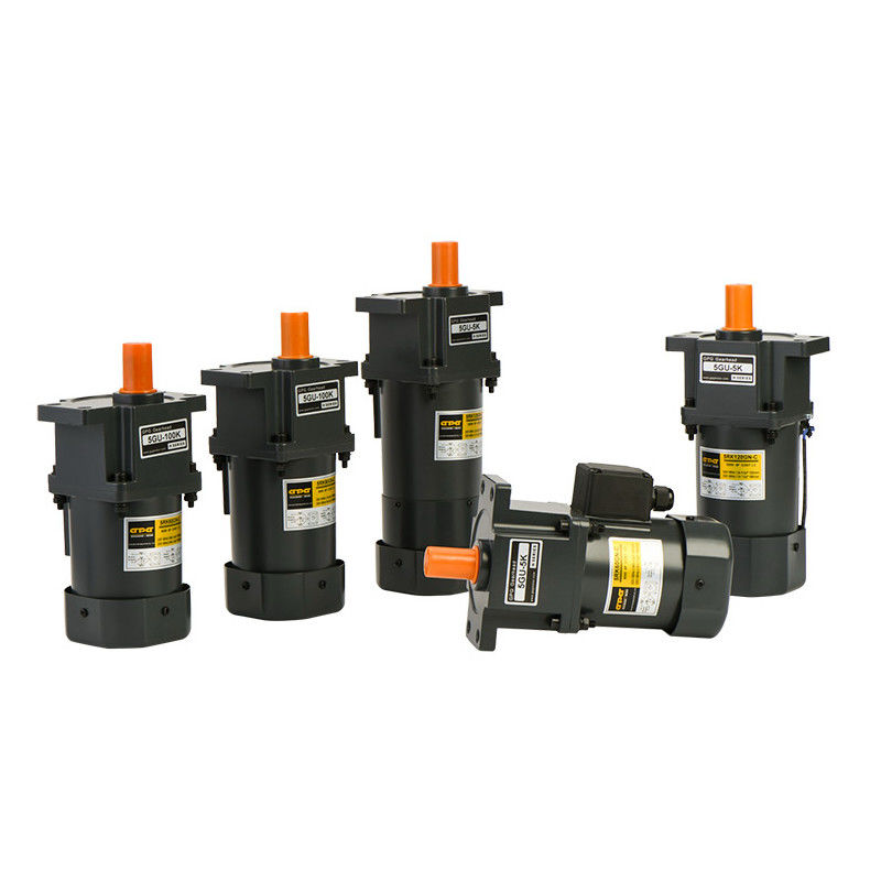 CC 110V 220V 380V 24V 48V di CA elettrica del motore dell'ingranaggio del motore su ordinazione dell'ingranaggio 10W