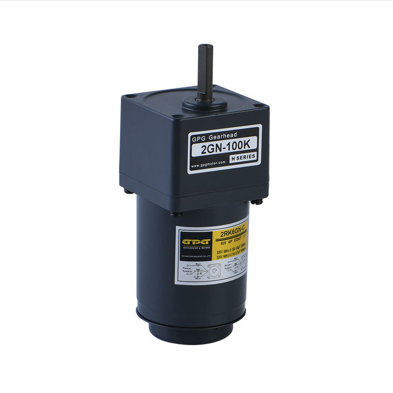 MOTORE ELETTRICO dell'INGRANAGGIO di CA del CAMBIO YN60-6 60JB3-200G8L di VELOCITÀ COSTANTE di 60mm 6W 2RK6GN-C 2GN3-200K
