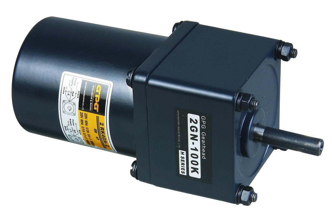 MOTORE YN60-6C 60JB3-200G8L di CONTROLLO di VELOCITÀ di 60mm 6W 2RK6RGN-C 2GN3-200K di CA del CAMBIO MICRO del MOTORE ELETTRICO dell'INGRANAGGIO