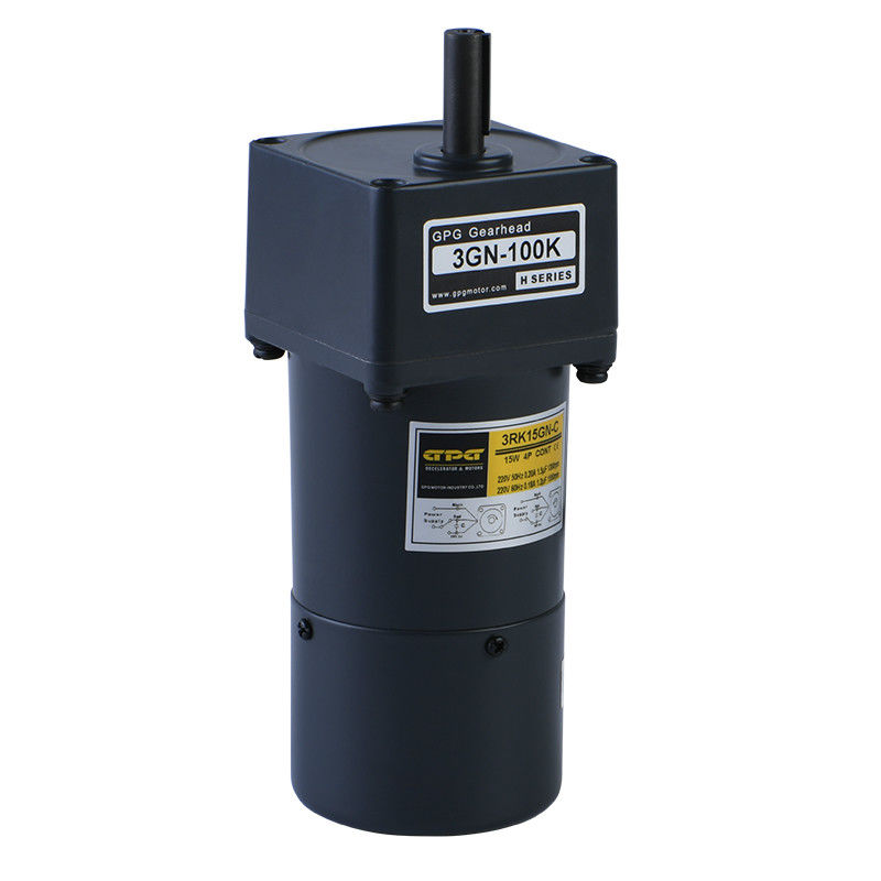 CC 110V 220V 380V 24V 48V di CA elettrica del motore dell'ingranaggio del motore su ordinazione dell'ingranaggio 10W