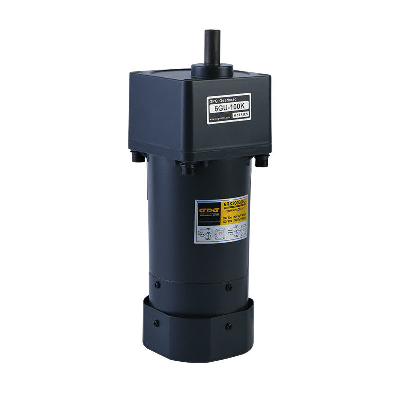 SERIE YN100-120F 100JB3-200G10L del MOTORE dell'INGRANAGGIO del MOTORE RK dell'INGRANAGGIO di CA del MOTORE DEL VENTILATORE di CONTROLLO di VELOCITÀ di 104mm 120W 6RK120GN-CF 6GU3-200K