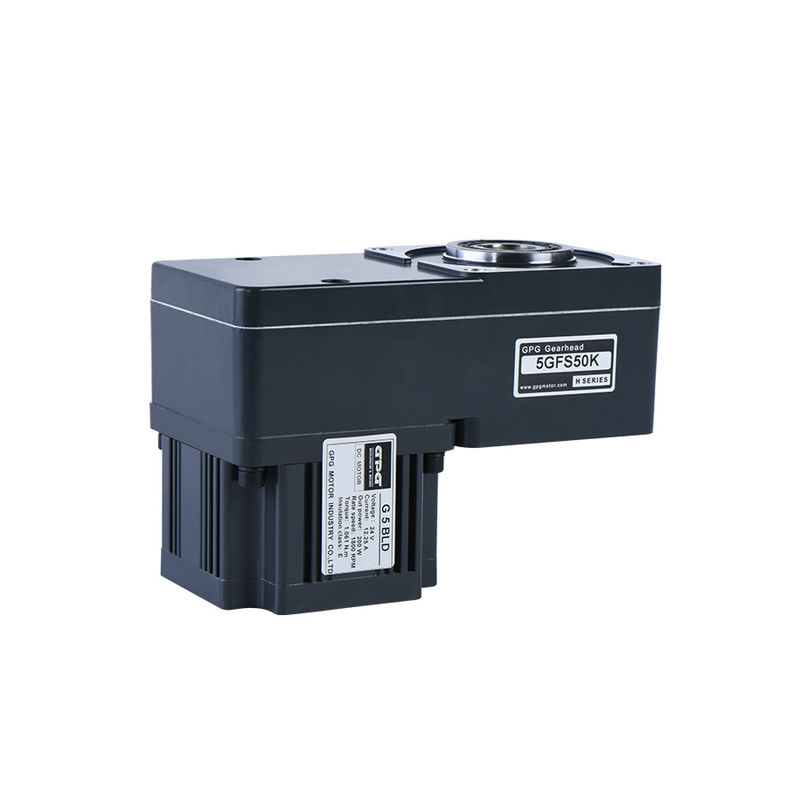 motore ad ingranaggi senza spazzola 12v 24v di CC di 40w 80mm con il cambio piano vuoto 4GFS5-200K