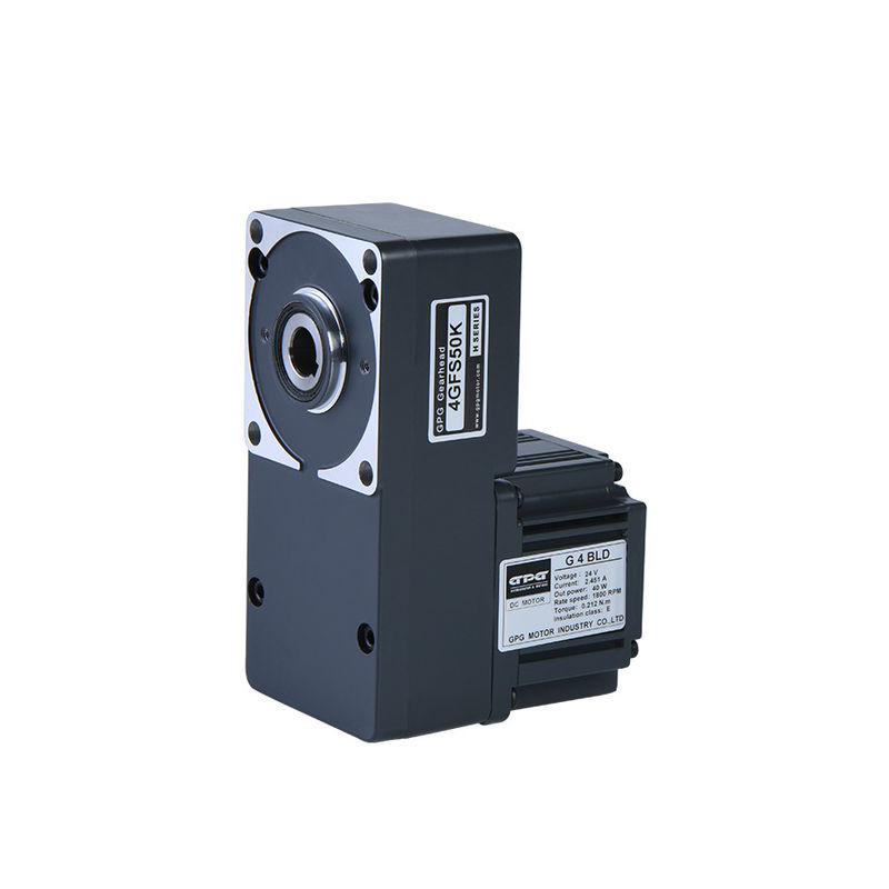 motore ad ingranaggi senza spazzola 12v 24v di CC di 40w 80mm con il cambio piano vuoto 4GFS5-200K
